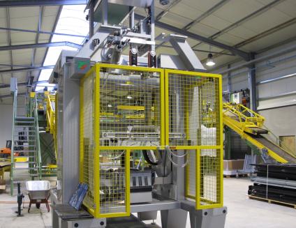 Energiesparende Abfüllanlage für Blumenerden